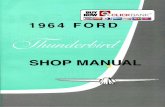 DEMO - 1964 Ford Thunderbird Shop Manualfordthunderbirdshopmanual.com/sample/free-1964...1964 Ford Thunderbird Shop Manual EAN: 978-1-60371-014-5 ISBN: 1-60371-014-0 Forel Publishing