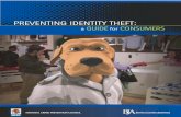 PREVENTING IDENTITY THEFT - merrillville.in.govmerrillville.in.gov/document_center/Preventing_Identy_Theft.pdfidentity crime at an average cost of $500. In another study, covering