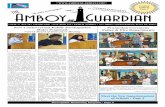 THE Amboy Guardian eekly Newspaper* Y Page 9 · Many of the public found these proposed rules to be re-strictive and a violation of the Sunshine Laws. The new pro-posed restrictions