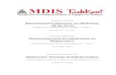 Conference Proceedings International Conference on ...mdis.uz/sites/default/files/doc/International... · Brand Equity is defined as the consumers‱ valuation of the trademark. Though,
