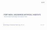 FORT WOOL AND BARGE ARTIFICIAL HABITATS › ... › 1...artificial_habitats.pdfFORT WOOL AND BARGE ARTIFICIAL HABITATS Chief Deputy Commissioner Robert Cary, P.E. L.S. May 20, 2020.