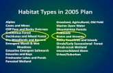 Habitat Types in 2005 Plan - Maine.gov · Coniferous Forest Deciduous and Mixed Forest Dry Woodlands and Barrens Emergent Marsh & Wet ... SHOW ALL HABITAT Shrub / Early Successional
