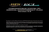 CORONAVIRUS (COVID-19) MEDICAL CONTINGENCY PLAN … · STEP 3: Local Resource Information 8 STEP 4: Discuss Preparedness & Response Strategy with Venue & Staff 8 STEP 5: Gather Supplies
