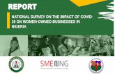 REPORT - naccima.com,lockdown on women entrepreneurs to inform policy makers and other stakeholders in designing response and recovery interventions. The Global Entrepreneurship Monitor