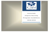 Nursing Program Guidelines 2018-2019 - CSNThe nursing program provides student -centered instruction that emphasizes application of knowledge, development of critical thinking, caring,