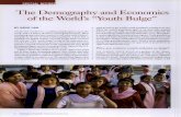 The Demography and Economics of the World's Youth Bulge · The demography of youth is not entirely gloomy, however. In almost all developing countries the growth rate of the youth