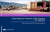 Transport Prices and Costs in Africa...5.2 Captured Market Regulation: Cargo Reservation Schemes in Maritime Transport51 Figures 1.1 Various Definitions Related to Transport5 2.1 Average