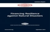 Financing Resilience against Natural Disastersicrier.org/pdf/Financing_Resilience_against_Natural_Disasters.pdf · against Natural Disasters 8 Table 2: Targeted schemes in India Name