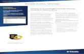 Techsheet - Trimble Access Services - Spanish - Screen ... · - Use Administrar sitios para crear automáticamente sitios, añadir accesorios y configurar permisos de usuario cuando