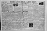 No. 34 In Ada Drowning HOPEand PROMISE News of Our Boys …lowellledger.kdl.org/The Lowell Ledger/1942/12_December/12-31-194… · ley of Chicago and Bill of M. S. C. Also present