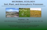 MICROBIAL ECOLOGY: Soil, Plant, and Atmospheric …...MICROBIAL ECOLOGY: Soil, Plant, and Atmospheric Processes Virginia L. Jin USDA-ARS Agroecosystem Research Management Unit, Lincoln,