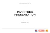Couche-Tard Investors Presentation - Q1 2018...Couche-Tard or one of its commission agents. (2) Sites for which the real estate is controlled by Couche-Tard (through ownership or lease