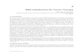 RNA Interference for Tumor Therapy - IntechOpen › pdfs › 33115 › InTech-Rna... · RNA interference (RNAi) is a double-stranded RNA-induced gene silencing process, by which RNA