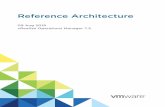09 Aug 2019 vRealize Operations Manager 7 - VMware · Reference Architecture VMware, Inc. 7. Authentication You can use the Platform Services Controller for user authentication in