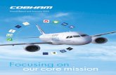 Annual Report and Accounts 2018/media/Files/C/Cobham-IR... · – Boeing KC-46 agreement announced on 19 February 2019. Includes non-underlying £86m dispute settlement and £74m