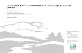 Annual Environmental Cleanup Report 2020 - Oregon...2020 Annual Environmental Cleanup Report State of Oregon Department of Environmental Quality 2 1. About the Environmental Cleanup
