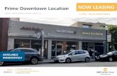 Prime Downtown Location NOW LEASING › d2 › eE0ymt1kyDmBfx_Lj1... · CA-BRE #00241430 NOW LEASING P: 925.933.4000 x227 E: nickz@hallequitiesgroup.com CA-BRE #01917655 NICK ZANKICH
