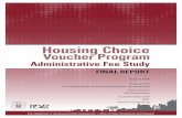 Housing Choice Voucher Program - HUD User...hoice gram Housing C Voucher Pro Ad ministrative Fee Study Final Report August 2015 Prepared for U.S. Department of Housing and Urban Development