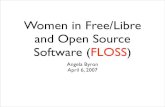 Women in Free/Libre and Open Source Software (FLOSS)webchick.net/files/women-in-floss.pdf · WTF? So, why should you care? Driving away women means driving away contributors. ...