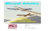 Microair Avionics Pty Ltd...Microair Avionics T2000SFL Transponder Installation Manual T2000SFL Installation Manual 01R8-0.doc Page 3 of 24 16 th April 2009 TABLE OF CONTENTS 1.0 INTRODUCTION