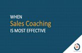 WHEN Sales Coaching - AméricaEconomía€¦ · Mastering Sales Coaching will help maximize the performance and effectiveness of your sales team. ... TRAINING EMPOWERING PERFORMANCE