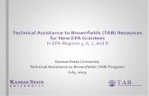 Technical Assistance to Brownfields (TAB) Resources for ... · Technical Assistance to Brownfields (TAB) Resources for New EPA Grantees In EPA Regions 5, 6, 7, and 8 ... −Match
