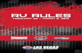 RV RULES - Las Vegas Motor Speedway · All RV passes and tow passes must be securely attached to the outside of the driver’s side windshield so that they are clearly visible from