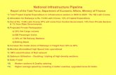 National Infrastructure Pipeline › pdfdocs › Report-of...Pipeline-Railways... · National Infrastructure Pipeline Report of the Task Force, Department of Economic Affairs, Ministry
