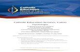 Catholic Education Services, Cairns · 3. CV/Resume (Maximum 2 Pages) Provide a CV/Resume which includes: Education Employment history (position, organisation, employment dates) Professional