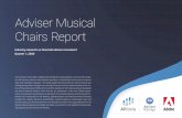 Adviser Musical Chairs Report€¦ · (62.3%) are now licensed by privately owned licensees. 81% of 197 licensees shut down in last 12 months had only one financial adviser. 81% .