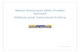 West Pennant Hills Public School Gifted and Talented Policy › content › ... · School . Gifted and Talented Policy . December 2012 . Contents . ... Regions and schools have a