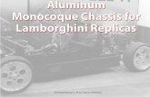 Aluminum Monocoque Chassis for Lamborghini Replicas › chassis › monocoqueChassis.pdf · 2018-11-19 · Aluminum Monocoque Chassis for Lamborghini Replicas Strickland Racing Inc.