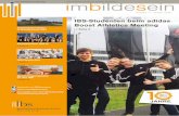 IBS-Studenten beim adidas Boost Athletics Meeting · 2017-10-30 · beliebtes IBS-Dozententreffen Medienmanagement beim Kicker 9 Mal wieder ein tolles 9 Sport- und Eventprojekt: Der