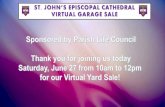 ST. JOHN’S EPISCOPAL CATHEDRAL VIRTUAL …...About the Victoria Magazine collection, for the true vintage collector: PUBLICATION SUSPENDED 2007: 1 issue (December, publication resumed)