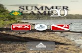 SUMMER 20 CAMP · • Provide a diverse collection of on/off-site activities ... shotgun, airsoft/paintball, tomahawk, climbing, fishing, cooking, and pool partying! These off-site