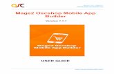 Mage2 Oscshop Mobile App Builder · Skype: osc_support sales@oscprofessionals.com 1. INTRODUCTION 1.1 Description: Mage2 Oscshop Mobile App Builder is native mobile application based
