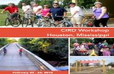 CIRD Workshop Houston, Mississippi › sites › default › files › ... · The Tanglefoot Trail, a 43.6 mile rails to trails starting in Houston, MS and ending in New Albany, MS,