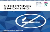 STOPPING SMOKING€¦ · What you can do to help you stop smoking Smoking and your health Stopping smoking is one of the best things you can do for your health. Stopping smoking reduces
