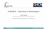 A.W.Bell – Journey to Aerospace - Airshow... · • CAD/CAM c. 1990 • Soon integral to tooling manufacture • Specialising in complex shaped dies and tools • Sophisticated