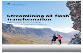 Streamlining all-flash transformation · HPE Pointnext, the services organization of Hewlett-Packard Enterprise, has developed a detailed blueprint to help businesses efficiently