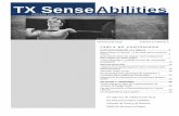 TX Sense Abilities › images › newsletter › spring15 › ... · Si te alimentas bien, tendrás un mejor desempeño en el gimnasio. También creo que es bueno para la salud mental.