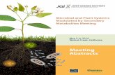 Microbial and Plant Systems Modulated by …jgi.doe.gov/wp-content/uploads/2015/10/2016-JGI...and suberin, to soluble flavonoids and hydroxycinnamate esters, to volatile compounds
