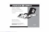 PLATE JOINER Fraiseuse lamelles Ensambladora de placas · b) Do not operate power tools in explosive atmosphe res, such as in the pres-ence of flammable liquids, gases or dust. PoIer
