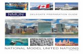 NATIONAL MODEL UNITED NATIONS - Marian University · NMUN National Model United Nations OPCW Organisation for the Prohibition of Chemical Weapons OPEC Organization of the Petroleum