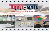 PRODUCT CATALOG › wp-content › uploads › 2018 › 03 › TableMat… · SK-V SK-V SK-V3 SK-V3 SK2W-V SK2W-V VELCRO LV899 HV920 DOUBLE SIDED TAPE CT400 Description 1 ¼˝ Wide