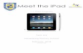Meet the iPad...Meet the iPad 6 Pages Apple Productivity Apple’s equivalent to Microsoft Word. Users can create items from basic word documents to elaborate calendars and ever important