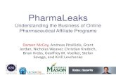 Understanding the Business of Online Pharmaceutical Affiliate Programs · •Affiliate Programs - Empirical revenue and cost model . Leaked Data Sets •Numerous “leaked” sources