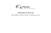 eRAD PACSerad.com › wp-content › uploads › eRADPACS_73_conformance.pdf · 1.0 26-Oct-99 JKC Compiled drafts into final draft for PracticeBuilder 0.85 1.1 30-Aug-00 JKC Added