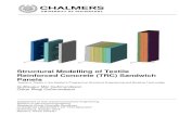 Structural Modelling of Textile Reinforced Concrete (TRC) …publications.lib.chalmers.se/records/fulltext/225993/... · 2015-11-19 · CHALMERS Civil and Environmental Engineering,