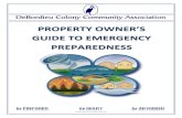 PROPERTY OWNER’S - Debordieu Colony · 2018-07-31 · This guide has been developed by DeBordieu Colony Community Association (DCCA) to help our property owners and guests prepare